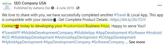Facebook Page Optimization Guide: 2021 Edition 7 Facebook Page Optimization Add CTAs into Posts